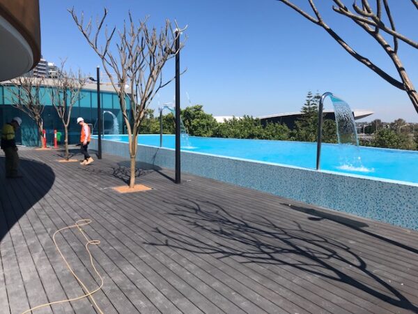 PermaTimber® 146 Solid Heavy Grain Decking Amalfi Capital Square 8