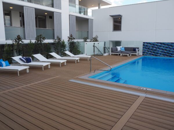 PermaTimber® 146 Solid Heavy Grain Decking Sundance Apartments Monaco 2