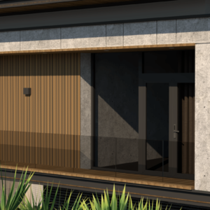 CX Castellated Cladding Random